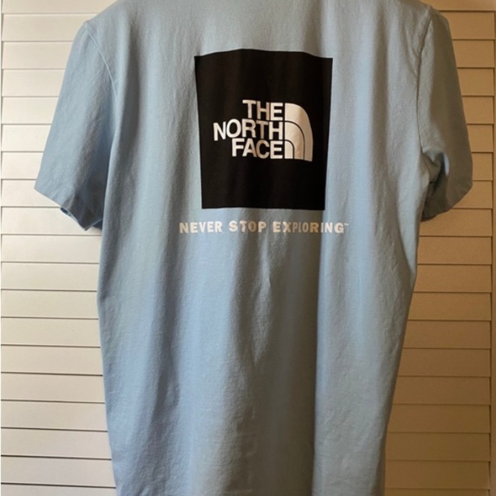 The North Face Men's Light Blue Tee